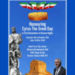 Cyrus the Great Day Event in Toronto on October 26